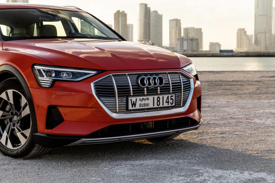 Детали экстерьера Audi e-tron 55 Quattro 2019 года  (WW) (фото 231 из 452)